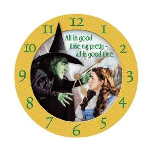 THE WIZARD OF OZ Hollywood Movie Dorothy and Wicked Witch QUARTZ WALL 