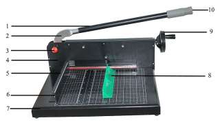 Brand New Heavy Duty 12 A4 Size Ream Guillotine Stack Paper Cutter 