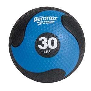  Aeromat 30 lb Rubber Medicine Ball
