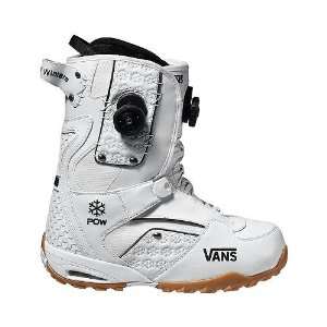   BOA Snowboard Boots 2010   Size 11.0   White Brown