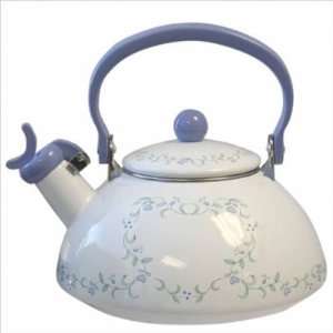    23 Country Cottage Whistling Tea Kettle 80 oz.