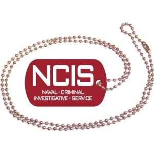  NCIS Red Dog Tag with Neck Chain 