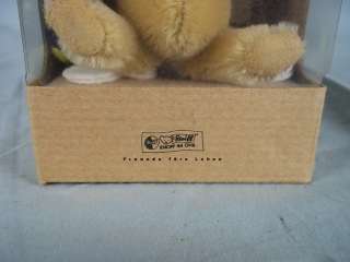 Boxed Steiff Limited Edition  Winnie The Pooh Ornament Miniature Teddy 