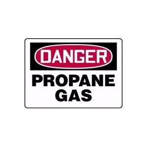  DANGER PROPANE GAS Sign   14 x 20 Plastic