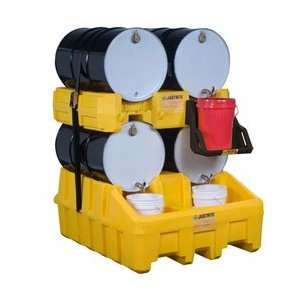   Yellow Recycled Optional Stack Module With Nylon Strapping For Safety