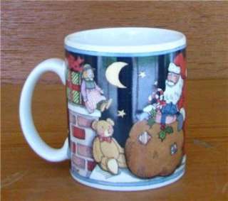 Mug Santa Sleigh Toys Gifts Susan Winget Certified Intl  
