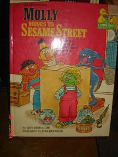 Sesame Street Molly Moves to Sesame Street Hardcover  
