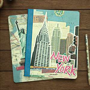   Notebook notepad journal diary paper ruled New York City NYC USA lined
