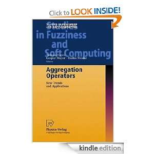  Aggregation Operators New Trends and Applications eBook 