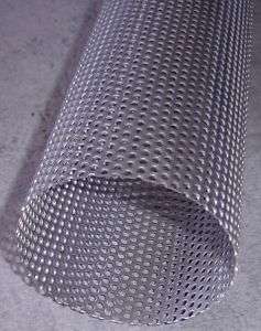 Exhaust Perforated Stainless Steel Tube 3.5 x 500mm  