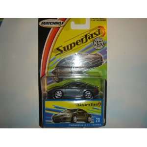  2004 Matchbox Superfast Porsche 911 Turbo Grey #20 Toys & Games