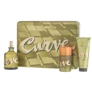  CURVE by Liz Claiborne Gift Set for MEN COLOGNE SPRAY 4.2 