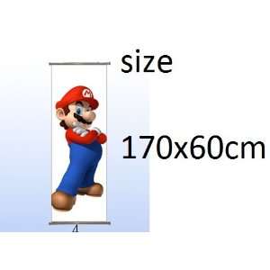  Super Mario ~Mario~170x60 Cloth Wall Scroll Poster Toys & Games