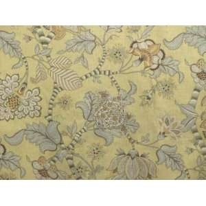  P Kaufmann Clarice Buttercream Floral Fabric Arts, Crafts 