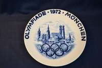 Rare Vintage 1972 OLYMPICS PLATE Munich Winterling Large 12  