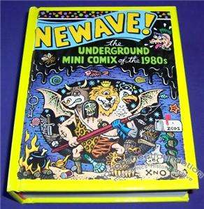   THE UNDERGROUND MINI COMIX OF THE 1980s Dowers XNO Willis PIZZ Clowes