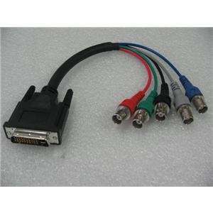  DELL M1 DA to BNC 4 Cable for Projectors 3300MP 5100MP 