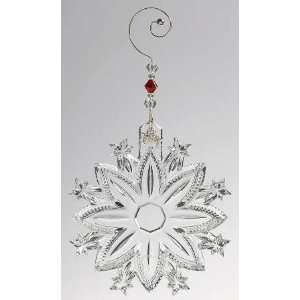  Waterford Snow Crystals Annual Ornament with Box 