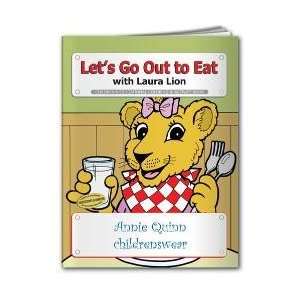   Eat with Laura Lion Coloring and Activity Book Coloring and Activity