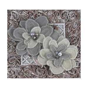  Royal Verbena Flowers 2/Pkg   Timberwolf Arts, Crafts 