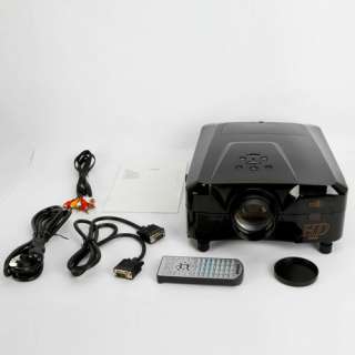  PROJECTOR HOME THEATER TV VGA SVGA LED 5 inch LCD 18000 Lumens 3D New