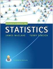   Statistics, (0321755952), James T. McClave, Textbooks   