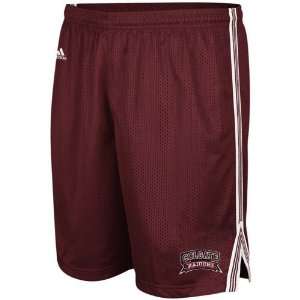  adidas Colgate Raiders Maroon Lacrosse Mesh Shorts (Small 