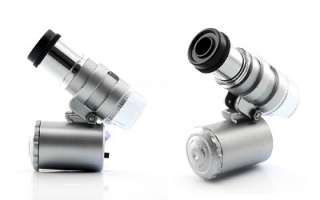   Microscope for iPhone 4 (60X Magnification, 2 LEDs, 1 UV Light
