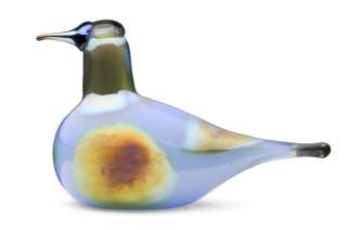 Iittala OIVA TOIKKA Art Glass Bird Sky Curlev New  