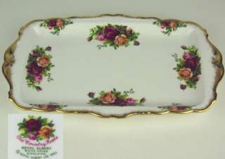 SANDWICH TRAY Royal Albert OLD COUNTRY ROSES England 62  