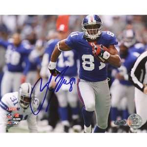 Amani Toomer New York Giants   TD vs. Cowboys   Autographed 16x20 