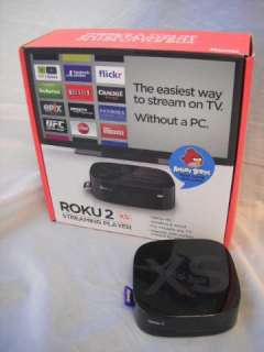 Roku 2 XS 1080p home tv Streaming Player 3100R WiFi TV Stream  