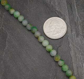 Mix Color Candy Jade 6mm 16 Round Beads Loose Strand  