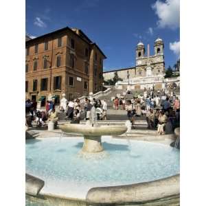  Barcaccia Fountain, Piazza Di Spagna, Rome, Lazio, Italy 