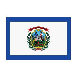  West Virginia State Flag Flag Nylon 12 in. x 18 in.