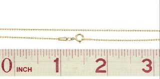 14k Gold Filled 1mm Ball 20 Chain Necklace Wholesale  