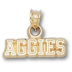  Utah State University Aggies Pendant (Gold Plated 