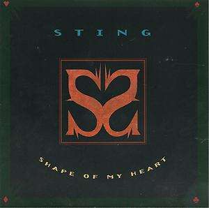 STING UK 7 45 SHAPE OF MY HEART~WALKING ON THE MOON,live  