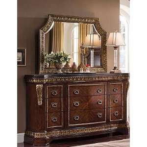  Pulaski Furniture Del Corto Dresser with Mirror 2 Piece 