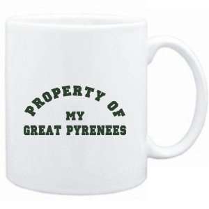    Mug White  PROPERTY OF MY Great Pyrenees  Dogs