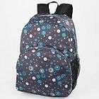 Eastsport Fuel Gray & Blue Polka Dots Backpack Sport School Travel 