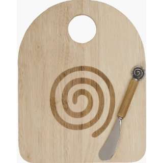 Spiral Cheese Board w/Spreader 