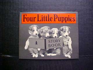 Harry Whittier Frees FOUR LITTLE PUPPIES BOOK  