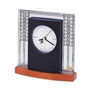 Bulova Frank Lloyd Wright Glasner House Table Clock   B7750