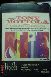 TRACK TAPE ~ TONY MOTTOLA QUAD GUITARS ~ TESTED GOOD  