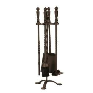  5 Piece Bronze Stove Fireset