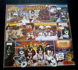 RUSSIA KISS Unmasked LP RARE HARD TO FIND  