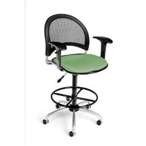  Moon Swivel Chair & Stool (With Arms And Drafting Kit 