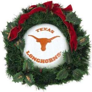  Texas Longhorns Fiber Optic Wreath