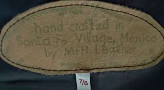   VINTAGE Santa Fe ★ VTG EAST WEST WHIP Stitch LEATHER SHIRT Jacket SM